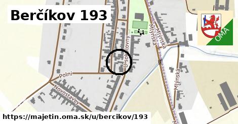 Berčíkov 193, Majetín