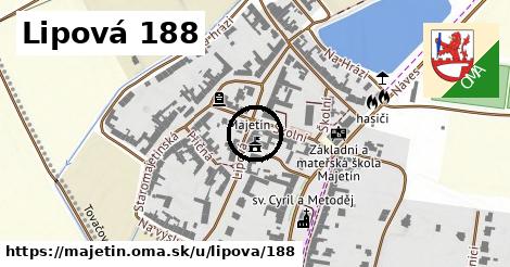 Lipová 188, Majetín