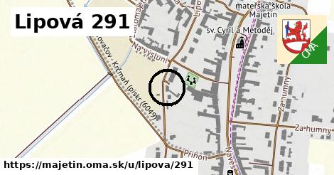 Lipová 291, Majetín