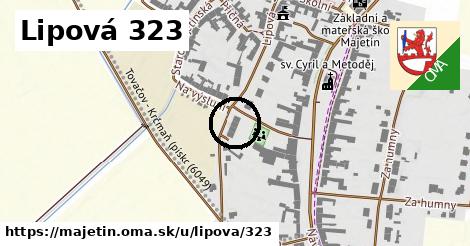 Lipová 323, Majetín