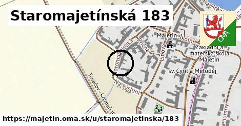 Staromajetínská 183, Majetín