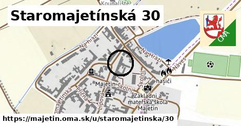 Staromajetínská 30, Majetín