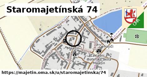 Staromajetínská 74, Majetín