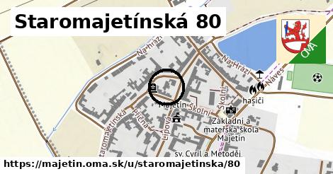 Staromajetínská 80, Majetín