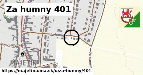 Za humny 401, Majetín