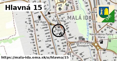 Hlavná 15, Malá Ida