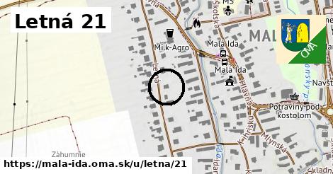 Letná 21, Malá Ida