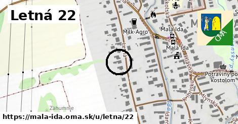 Letná 22, Malá Ida