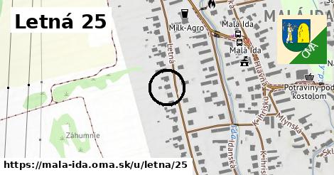 Letná 25, Malá Ida