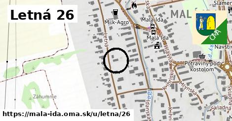 Letná 26, Malá Ida