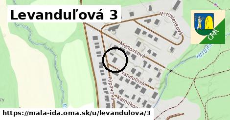 Levanduľová 3, Malá Ida