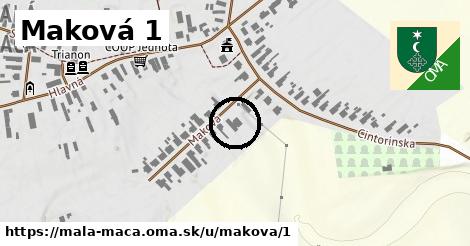 Maková 1, Malá Mača