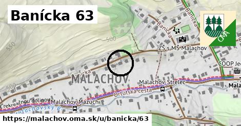 Banícka 63, Malachov