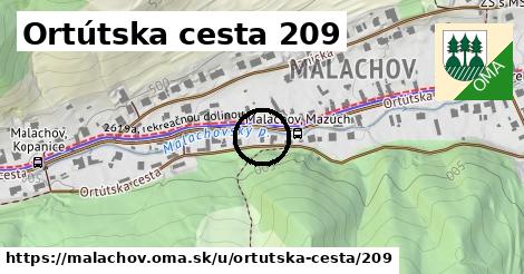 Ortútska cesta 209, Malachov