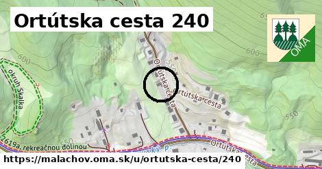 Ortútska cesta 240, Malachov