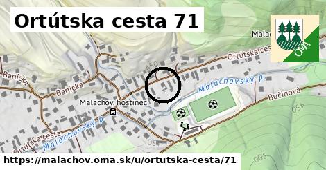 Ortútska cesta 71, Malachov
