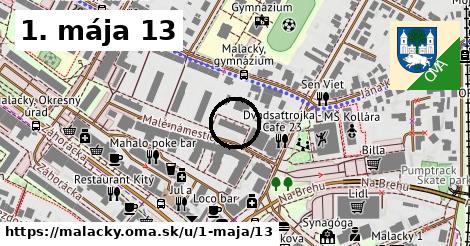 1. mája 13, Malacky