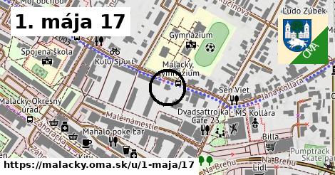 1. mája 17, Malacky