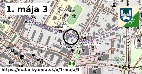 1. mája 3, Malacky