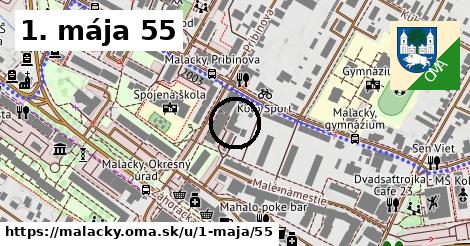 1. mája 55, Malacky