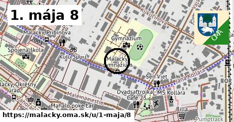 1. mája 8, Malacky