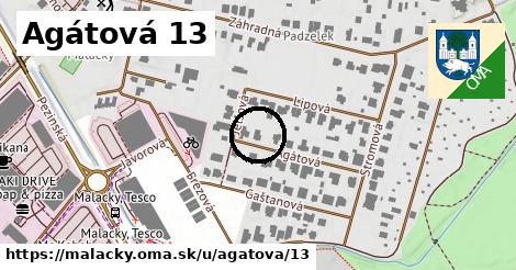 Agátová 13, Malacky