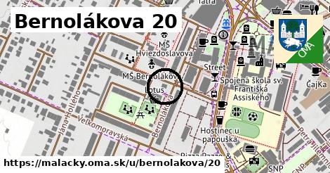 Bernolákova 20, Malacky