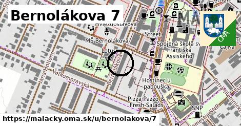 Bernolákova 7, Malacky