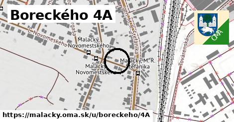 Boreckého 4A, Malacky
