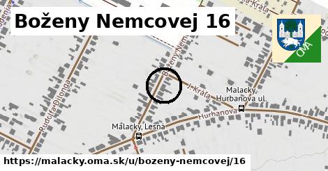 Boženy Nemcovej 16, Malacky