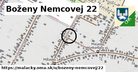 Boženy Nemcovej 22, Malacky