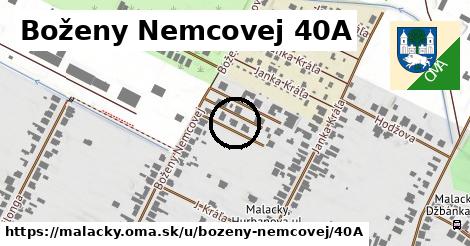 Boženy Nemcovej 40A, Malacky