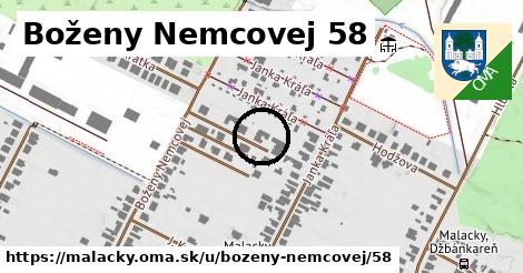 Boženy Nemcovej 58, Malacky