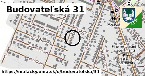 Budovateľská 31, Malacky