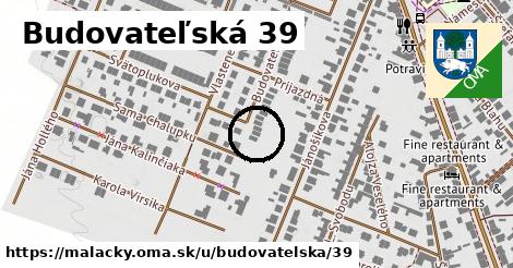 Budovateľská 39, Malacky