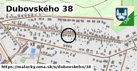 Dubovského 38, Malacky