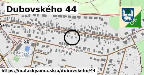 Dubovského 44, Malacky