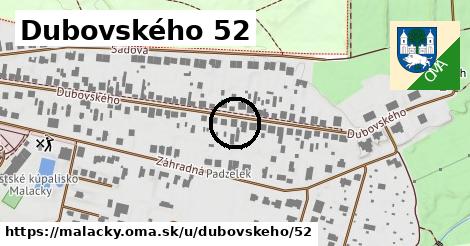 Dubovského 52, Malacky