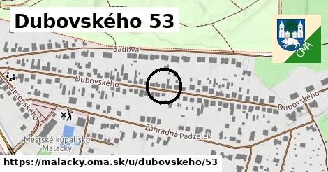 Dubovského 53, Malacky