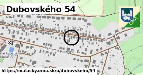 Dubovského 54, Malacky