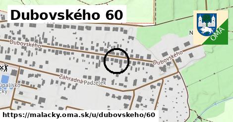 Dubovského 60, Malacky