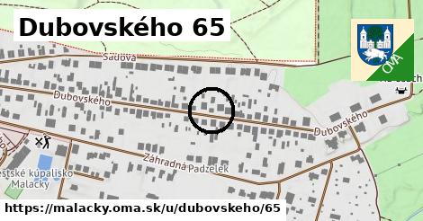 Dubovského 65, Malacky