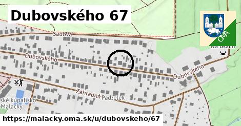 Dubovského 67, Malacky