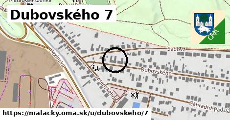 Dubovského 7, Malacky