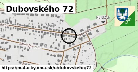 Dubovského 72, Malacky