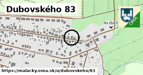 Dubovského 83, Malacky