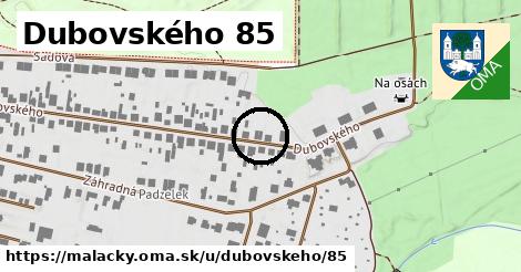 Dubovského 85, Malacky