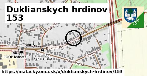 Duklianskych hrdinov 153, Malacky