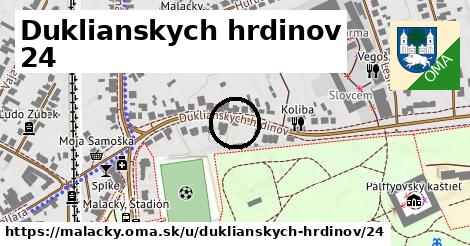 Duklianskych hrdinov 24, Malacky