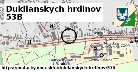 Duklianskych hrdinov 53B, Malacky